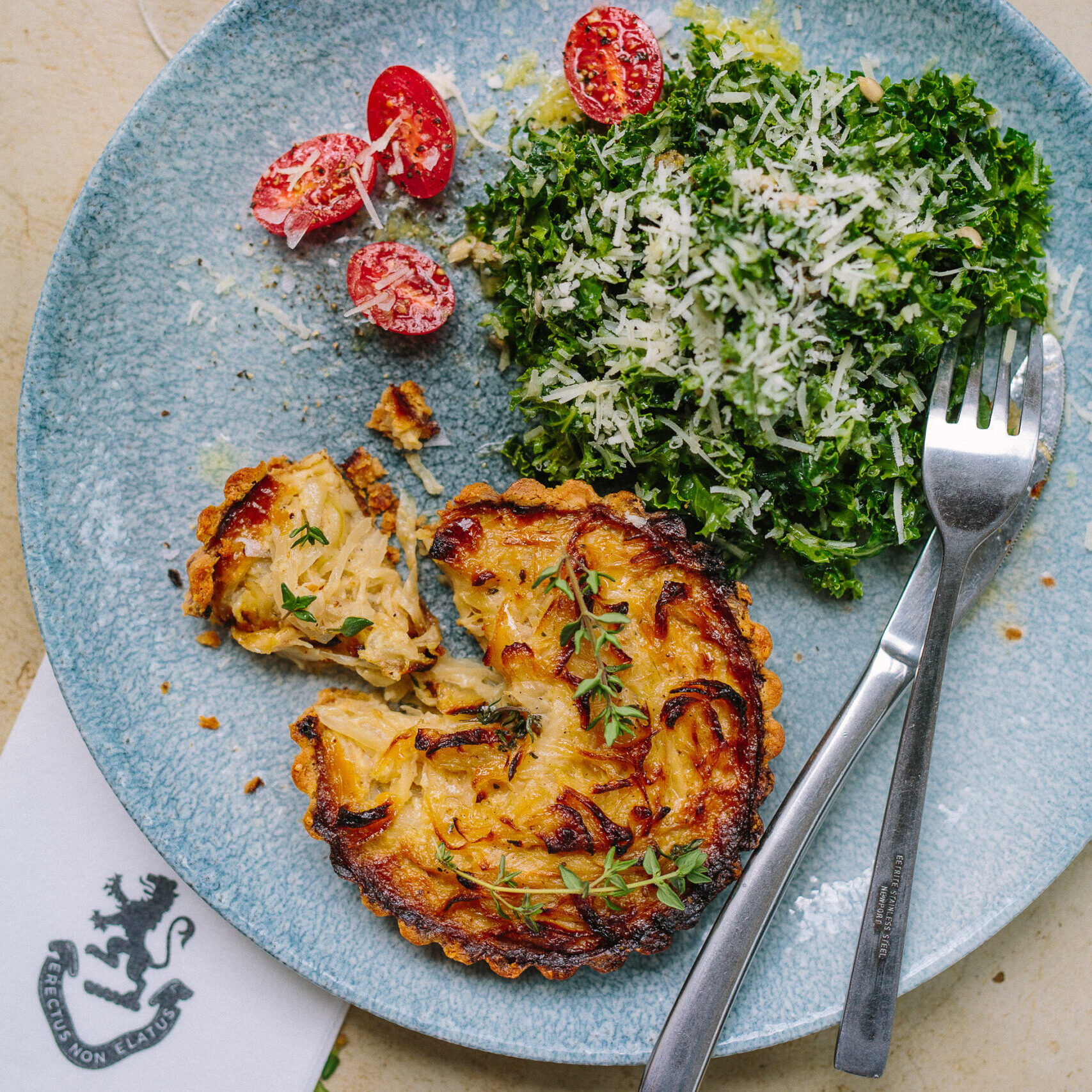 Onion & Gruyere Tarts