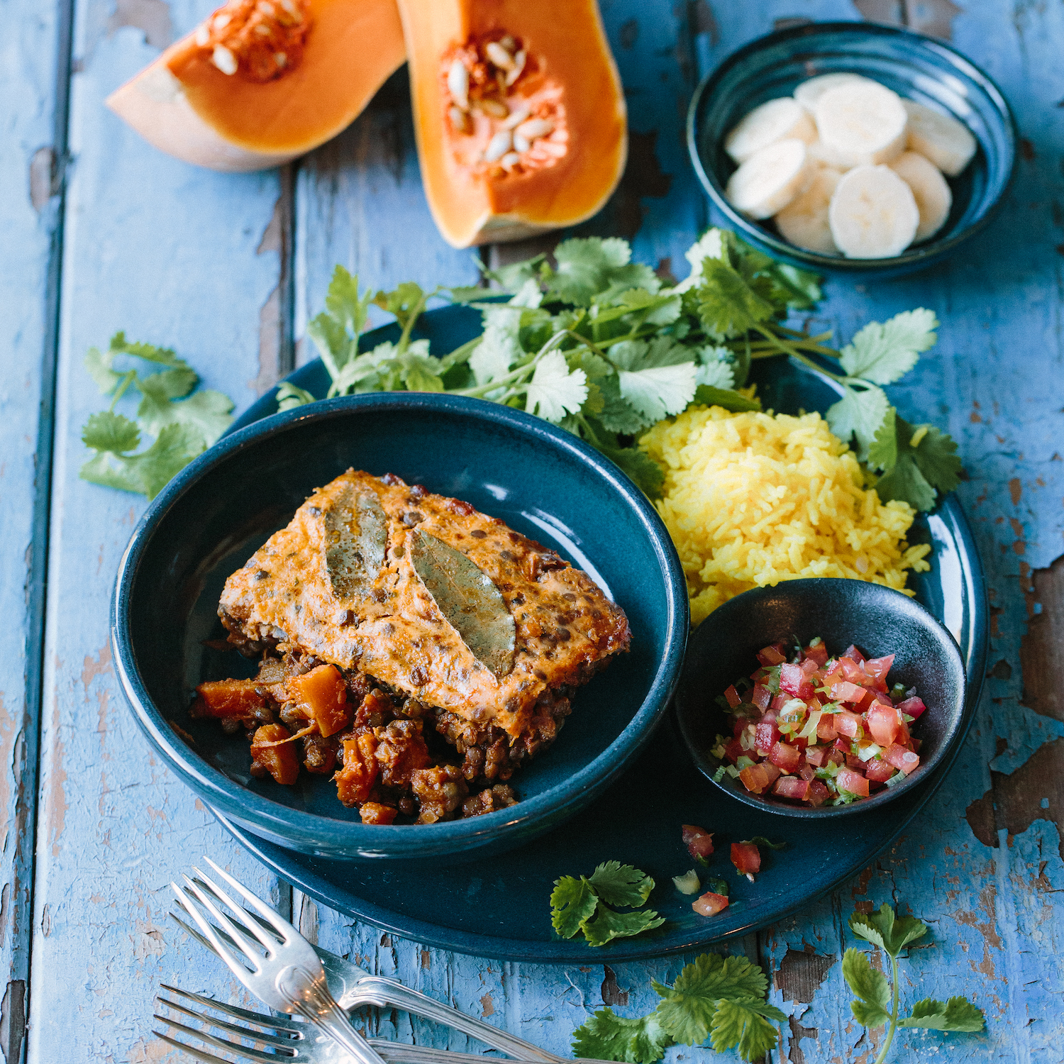Butternut & Lentil Bobotie